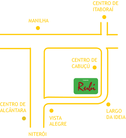 Mapa do condomínio